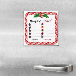 Fyll i tomrummet Magnet Naughty eller Nice