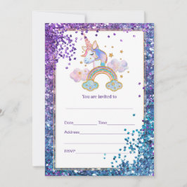 Fyll i Unicorn-inbjudan Inbjudningar