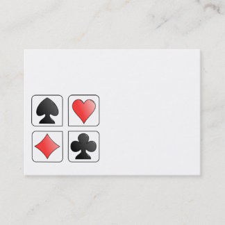 fyll in dig affärs-kortet visitkort