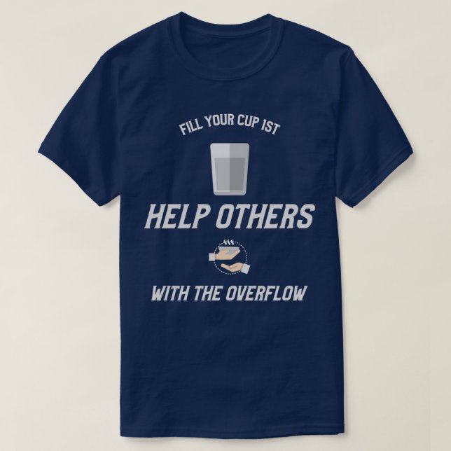 Fyll Kopp 1:a T Shirt (Design framsida)