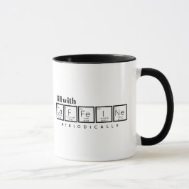 Fyll med koffein regelbundet mugg