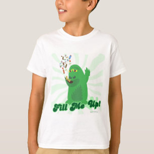 Fyll mig på Halloween Monster Art Tee