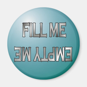 Fyll mig - Töm diskmaskinens magnet