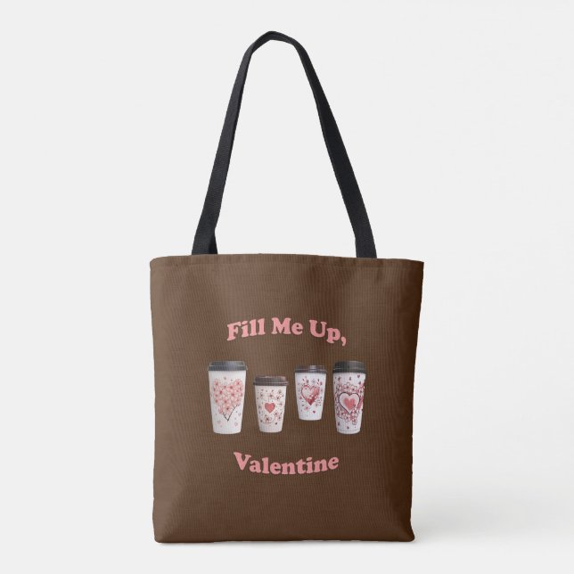 Fyll mig, Valentine! Tygkasse (Baksida)