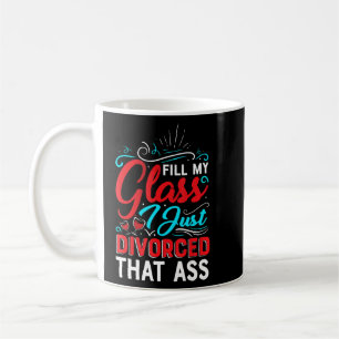 Fyll mitt glas och jag skilde mig åt mellan olika kaffemugg