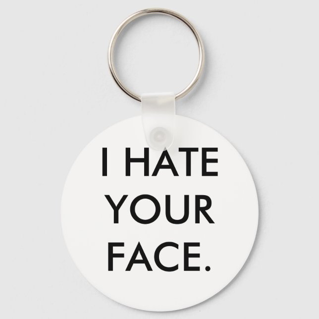 Fyll nyckelkedjemall nyckelring (Framsida)