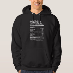 Fyll på konstnärer och näringsfetter hoodie