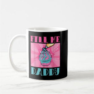 Fyll pappa Naughty Vuxen humor Chef Batter Cake Kaffemugg