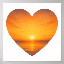 Fylla hjärtat med ljus poster