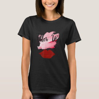 fylla upp sjuksköterskeinjektor med lustigt skönhe t shirt