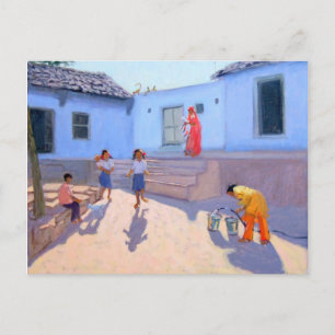 Fylla Vatten Buies Rajasthan India Vykort
