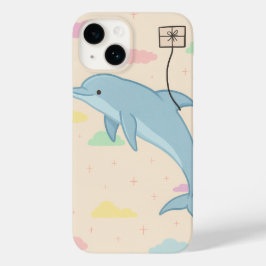 Fyllande delfiner som levererar Brev Illustration