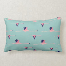 Fyllande Rosa Flamingo Pillow