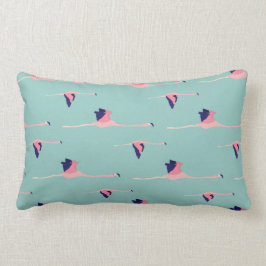 Fyllande Rosa Flamingo Pillow Lumbarkudde