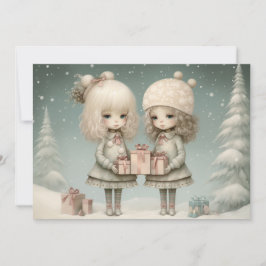 Fylld av kärlek och skratt: En festlig Julkort