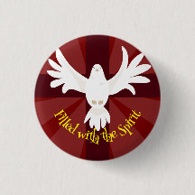 Fylld med spritdoven med Kor Pentecost