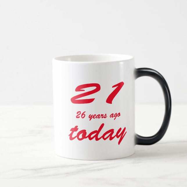 fyller 47 år magisk mugg (Höger)