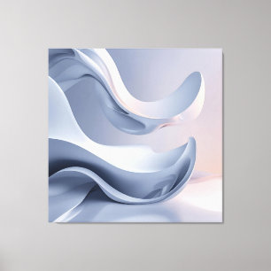 Fyllnadsföremål - Abstrakt Digital Art för läge Canvastryck