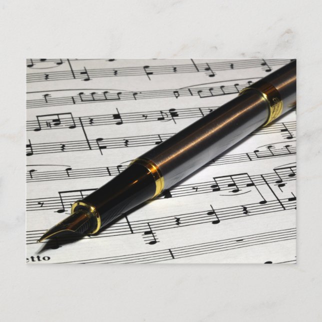 Fyllnadspenna Vykort (Framsida)