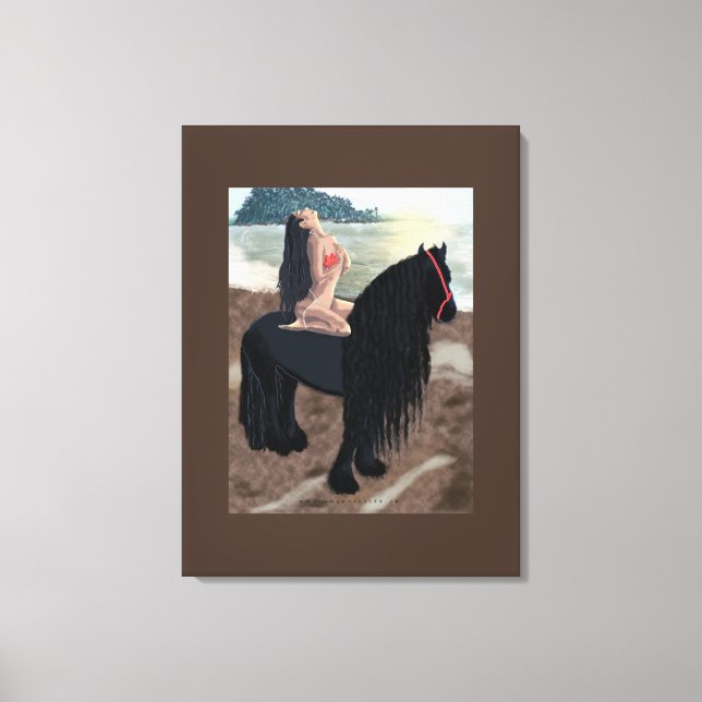 Fyllning - arbetsyta med omformad arbetsyta canvastryck (Framsida)