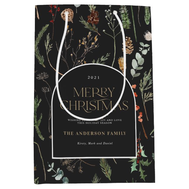 Fyllning av botanisk blommigt i julgris (Framsidan)