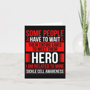 Fyllning av sickle Cell Cell för sickle Cell Aware Kort