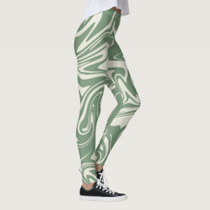 Fyllning - Grönt Leggings