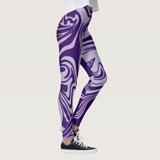 Fyllning - Lila Leggings (Höger)