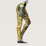 Fyllning (The Embrace) av Gustav Klimt Leggings<br><div class="desc">Fyllning (The Embrace) (1909) av Gustav Klimt. En vintage Viktorian Era Symbolism bra konst kärlek och romantik porträtt, med ett ungt par kramande. Stoclet Frieze är en serie av tre mosaiker som beställts för matsalen i Palais Stoclet i Brussells. Om konstnären: Gustav Klimt (1862-1918) var en österrikisk symbolmålare och en...</div>