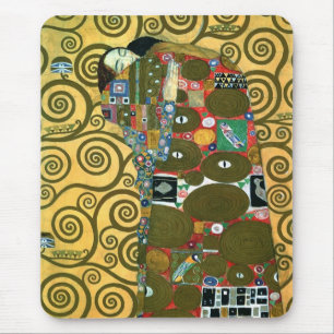 Fyllning (The Embrace) av Gustav Klimt Musmatta