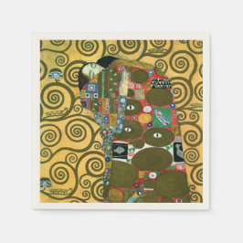 Fyllning (The Embrace) av Gustav Klimt Pappersservett