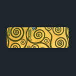 Fyllning (The Embrace) av Gustav Klimt Returadress Etikett<br><div class="desc">Fyllning (The Embrace) (1909) av Gustav Klimt. En vintage Viktorian Era Symbolism bra konst kärlek och romantik porträtt, med ett ungt par kramande. Stoclet Frieze är en serie av tre mosaiker som beställts för matsalen i Palais Stoclet i Brussells. Om konstnären: Gustav Klimt (1862-1918) var en österrikisk symbolmålare och en...</div>