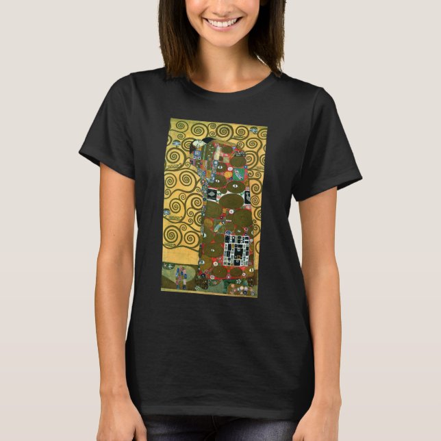 Fyllning (The Embrace) av Gustav Klimt Tee (Framsida)