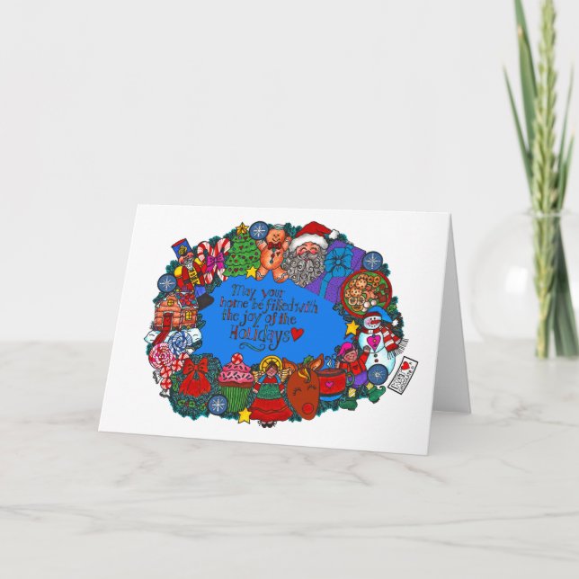 Fylls i med Helgdagarnas påk Kort (Framsida)