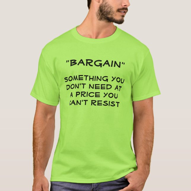 "Fynd" definitionskjorta T-shirt (Framsida)