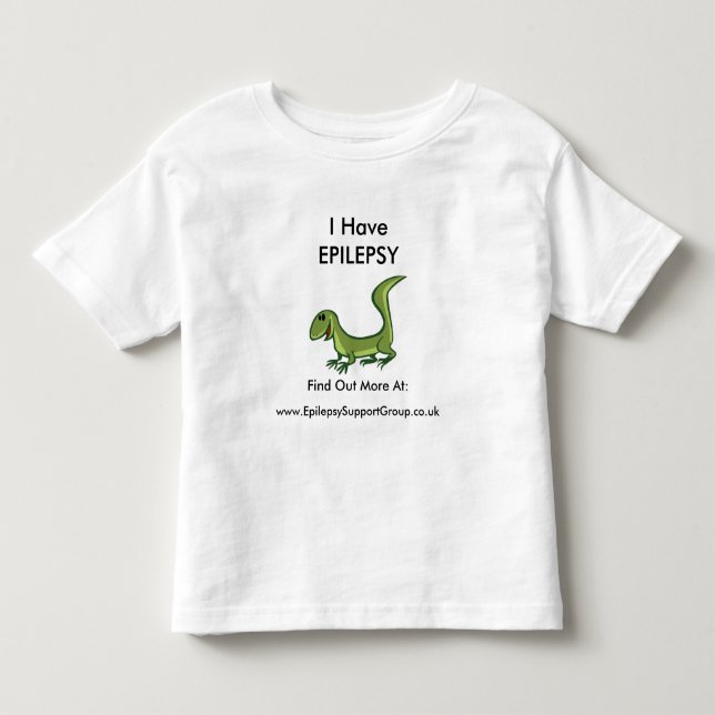 Fynd ut om epilepsi t-shirt (Framsida)