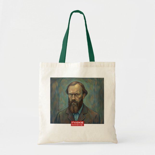 Fyodor Dostoevsky citerar ryska författare Tygkasse (Framsidan)