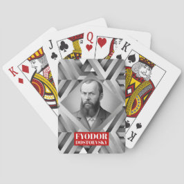 Fyodor Dostoevsky - Geometric elegant stil Casinokort
