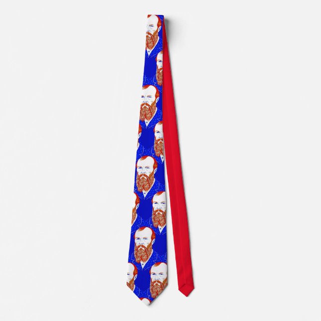 Fyodor Dostoevsky - Geometric elegant stil Slips (Framsida)