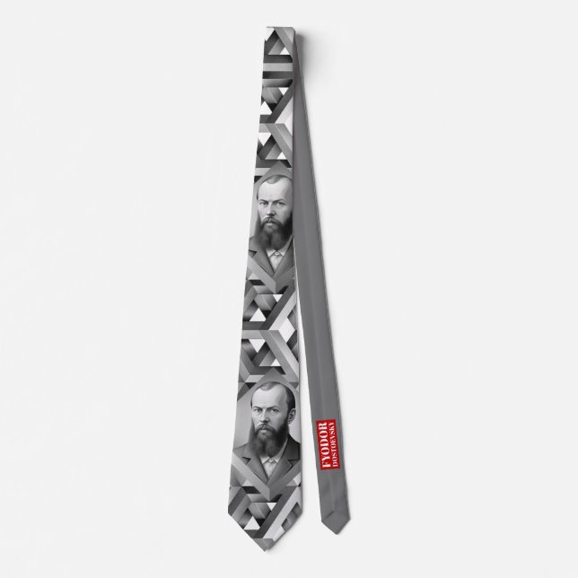 Fyodor Dostoevsky - Geometric elegant stil Slips (Framsida)