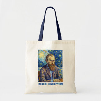 Fyodor Dostoevsky - Geometric elegant stil Tygkasse