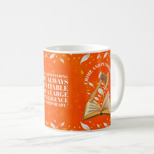 Fyodor Dostoevsky, offertbrott och straff Kaffemugg (Framsida höger)