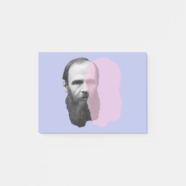 Fyodor Dostoevsky Post-it Block (Framsida)