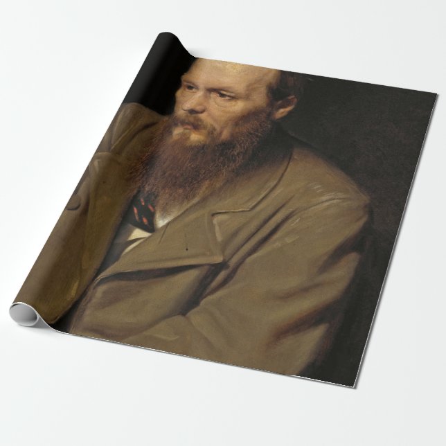 Fyodor Dostoevsky Presentpapper (Utrullad)