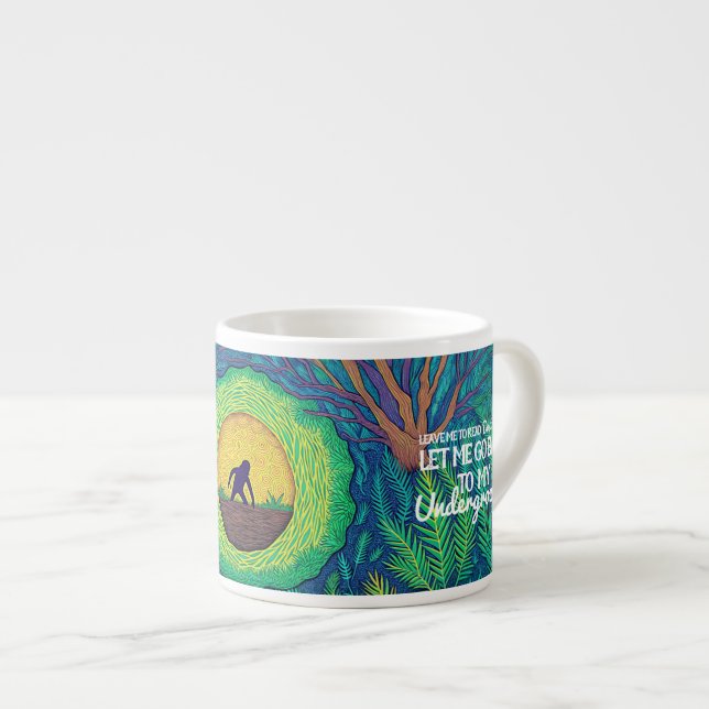 Fyodor Dostoevsky the Underground Man Espressomugg (Framsida höger)