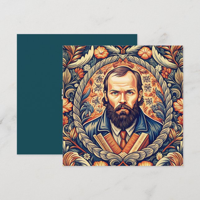 Fyodor Dostoyevsky - rysk litteratur (Fram/baksida)