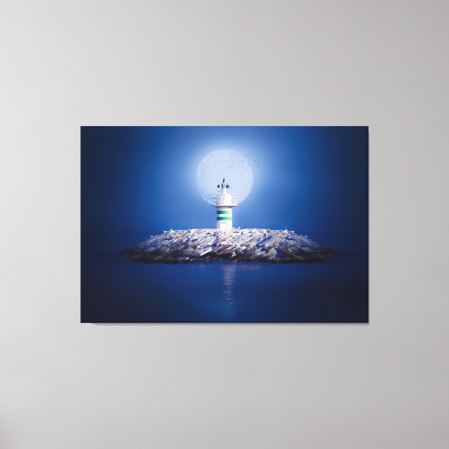 fyr canvastryck (Framsida)