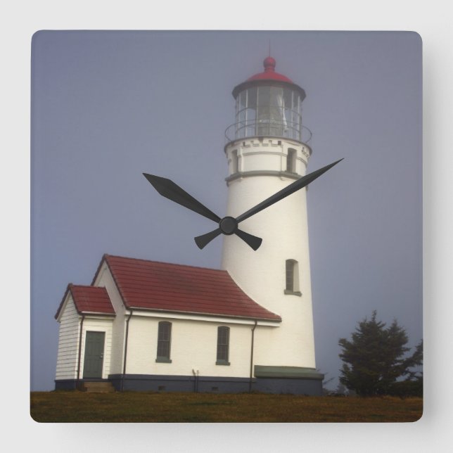 Fyr, Cape Blanco, Cape Blanco State Park Fyrkantig Klocka (Framsida)