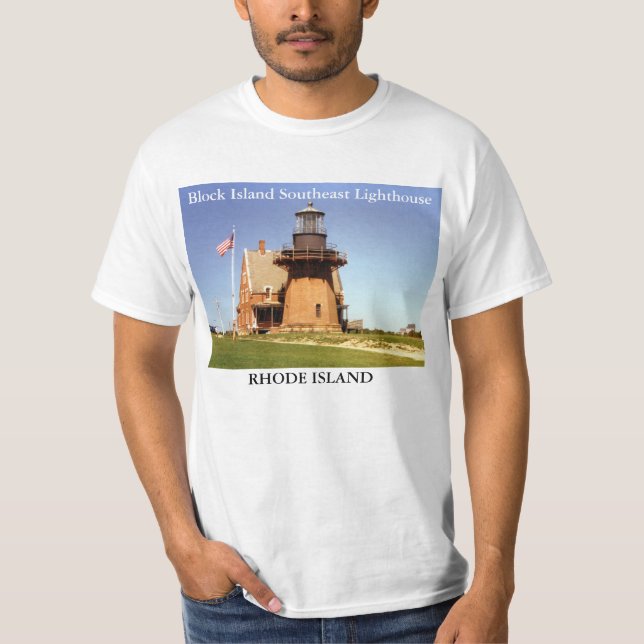 Fyr för kvarteröSoutheast, RI-T-tröja T Shirt (Framsida)