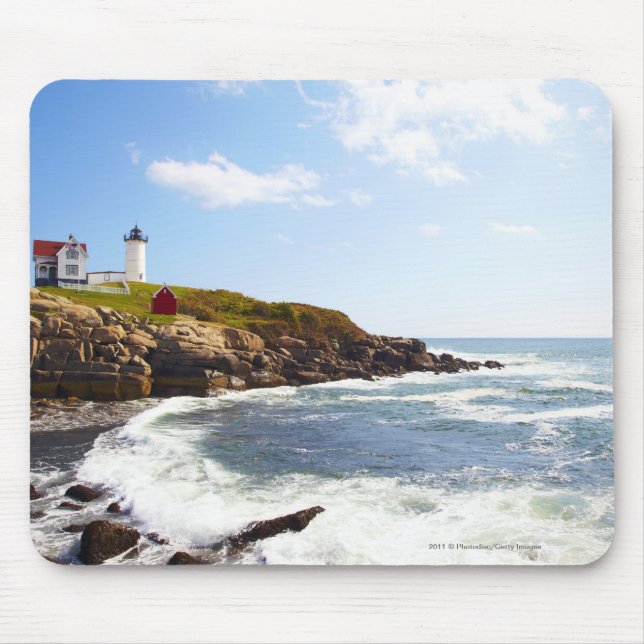 Fyr för uddNeddick "Nubble" i Maine Musmatta (Framsidan)